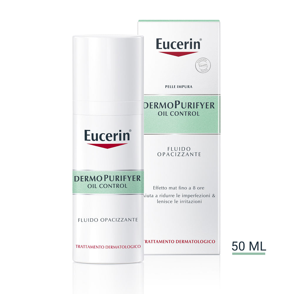 Eucerin Dermopurifyer Oil Control Fluido Opacizzante 50 Ml