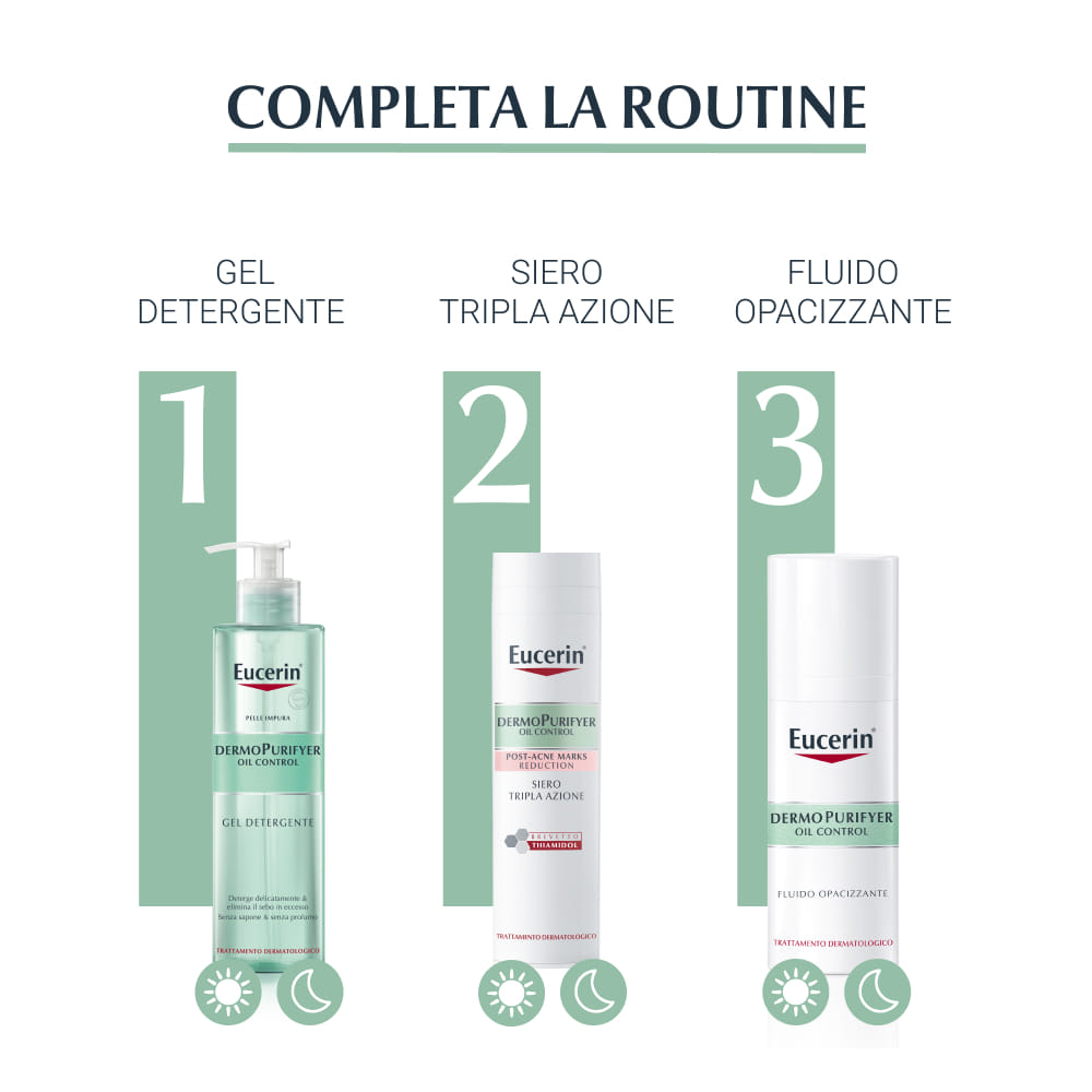 EUCERIN DERMOPURIFYER OIL CONTROL GEL DETERGENTE 400 ML