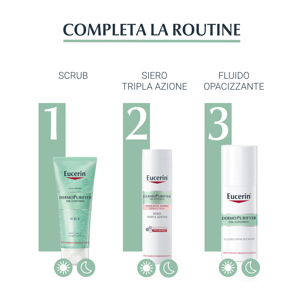 EUCERIN PELLE IMPURA DERMOPURIFYER OIL CONTROL SCRUB 100 ML