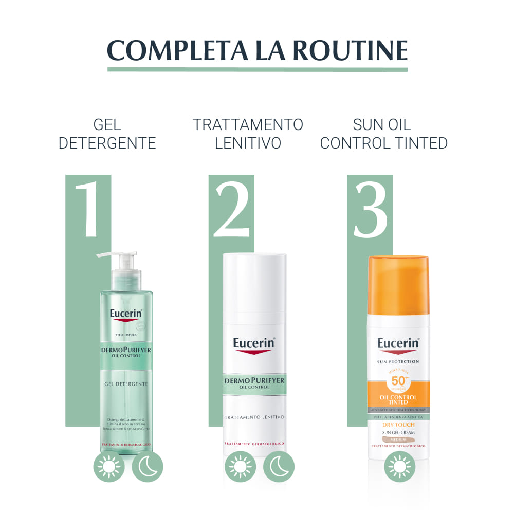 EUCERIN DERMOPURIFYER OIL CONTROL TRATTAMENTO LENITIVO 50 ML