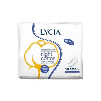 LYCIA COTONE ALI NOTTE 10 PEZZI LYCIA COTONE ALI NOTTE 10 PEZZI