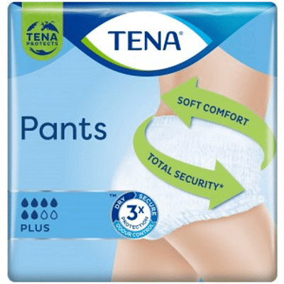 PANNOLONE PULL-UP TENA PANTS PLUS TAGLIA LARGE 8 PEZZI