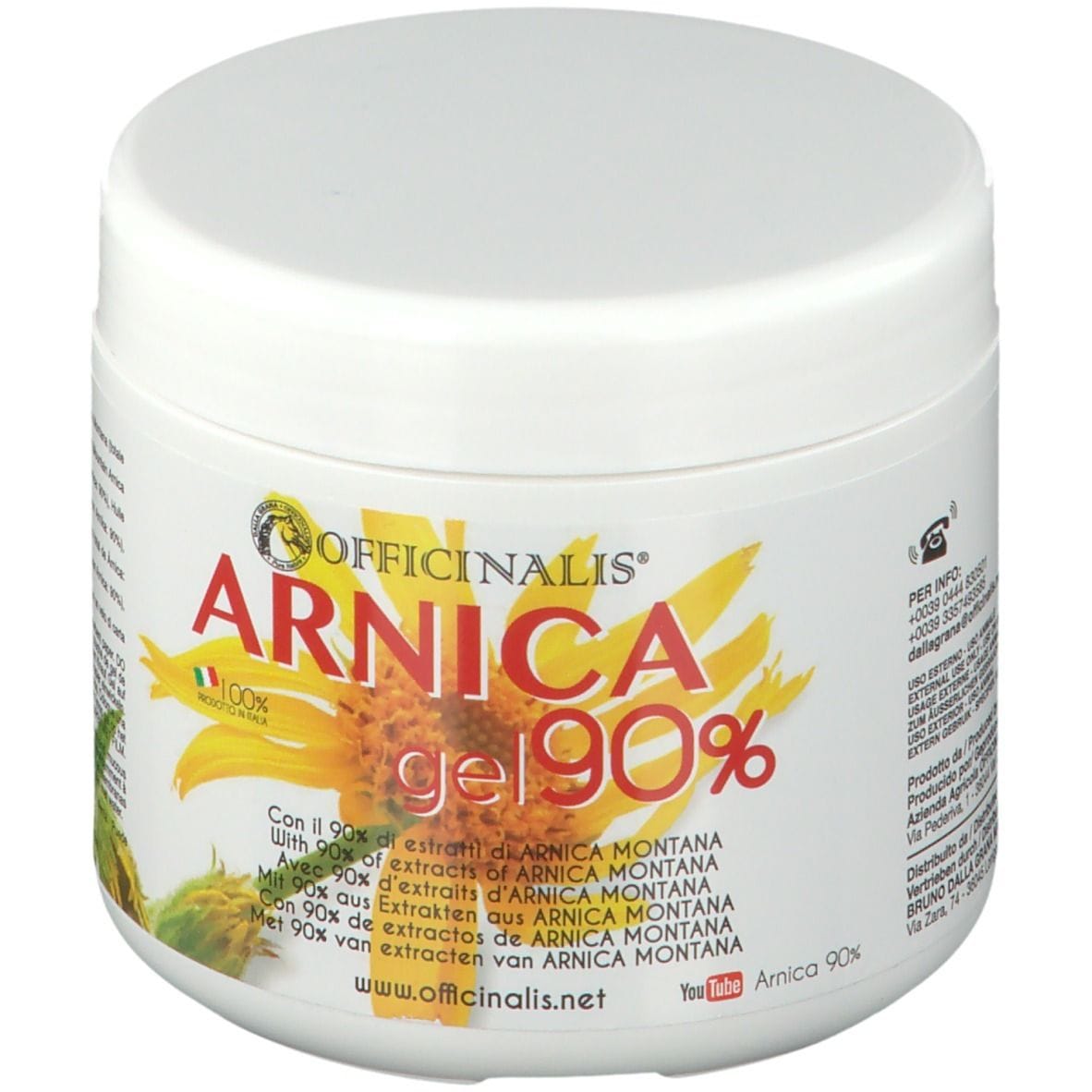 ARNICA GEL 90% 500 ML