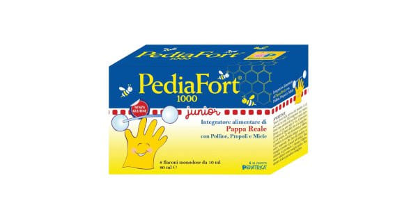 PEDIAFORT 1000 8 FLACONI 10 ML