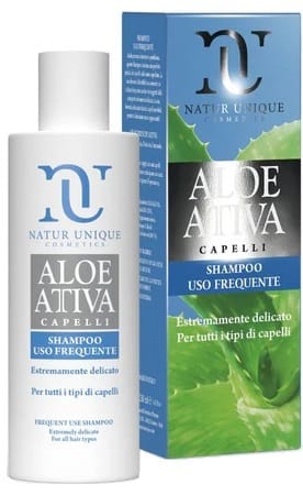 NATUR UNIQUE SHAMPOO ALOE ATTIVA USO FREQUENTE 250 ML