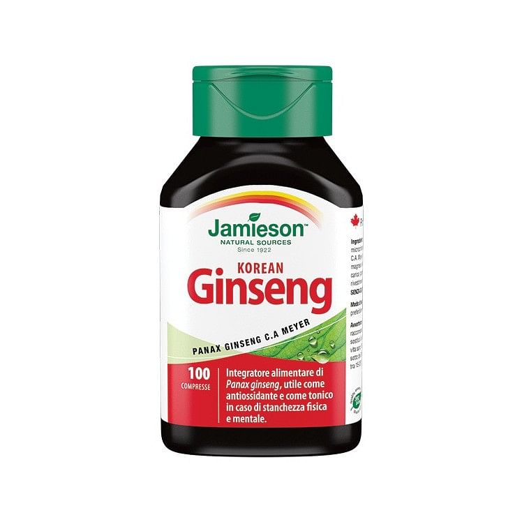 Jamieson Korean Ginseng 100 Compresse