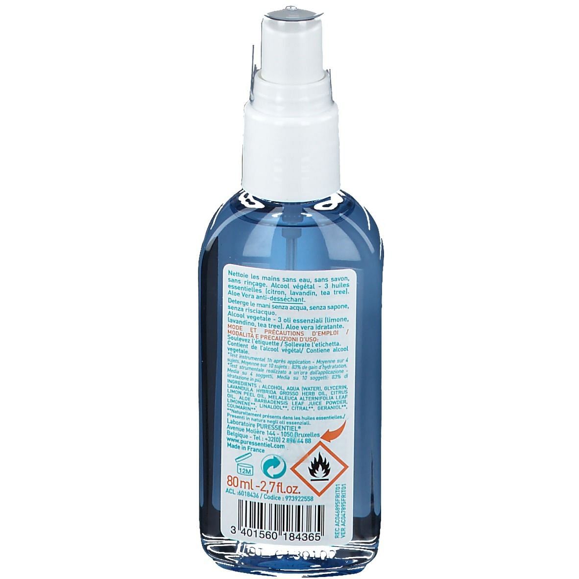 Purificante Lozione Spray Mani 80 Ml