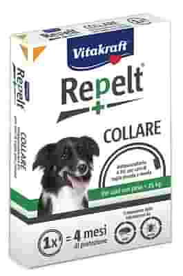 REPELT COLLARE ANTI PARASSITARIO CANE TAGLIA PICCOLA E MEDIA
