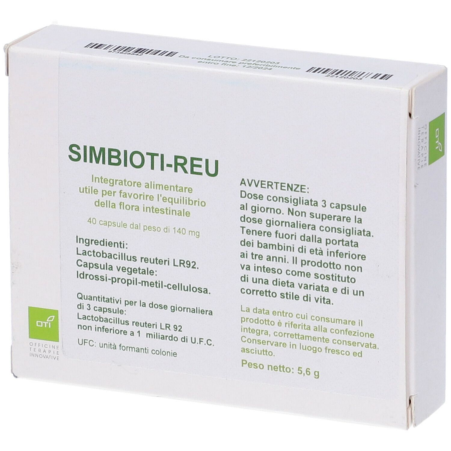 Simbioti Reu 40 Capsule