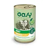 OASY WET DOG LIFESTAGE ADULT POLLO LATTINA 400 G