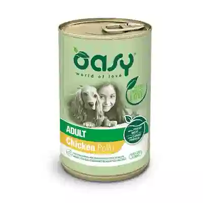 OASY WET DOG LIFESTAGE ADULT POLLO LATTINA 400 G