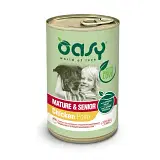 OASY WET DOG LIFESTAGE MATURE & SENIOR LATTINA 400 G
