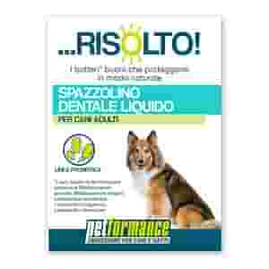 PETFORMANCE SPAZZOLINO DENTALE LIQUIDO RISOLTO PER CANE 50 ML