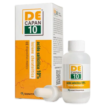 DECAPAN 10 LOZIONE CHERATOLITICA 80 ML DECAPAN 10 LOZIONE CHERATOLITICA 80 ML