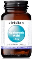VIRIDIAN HYALURONIC ACID 30 CAPSULE VIRIDIAN ACIDO IALURONICO