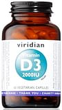 VIRIDIAN VITAMIN D3 2000IU 60CPS