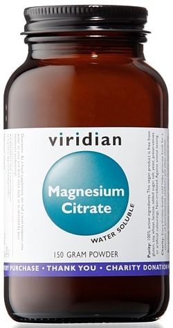 Viridian Magnesium Citrate Polvere 150 G Viridian Magnesio Citrato