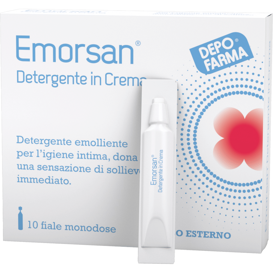 EMORSAN DETERGENTE IN CREMA 10 FIALE MONODOSE DA 3,5 ML