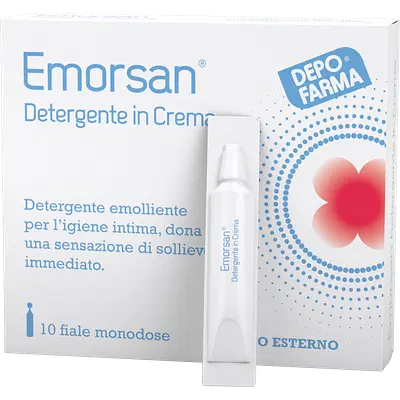 EMORSAN DETERGENTE IN CREMA 10 FIALE MONODOSE DA 3,5 ML EMORSAN DETERGENTE IN CREMA 10 FIALE MONODOSE DA 3,5 ML
