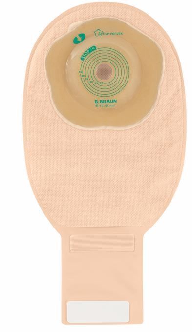 SACCA ILEOSTOMIA FLEXIMA ACTIVE O'CONVEX ROLL UP SPLIT COVER MAXI 15-45 MM 10 PEZZI