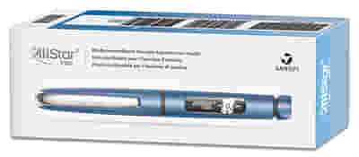 PENNA SOMMINISTRAZIONE INSULINA ALLSTAR PRO BLU RIUTILIZZABILE
