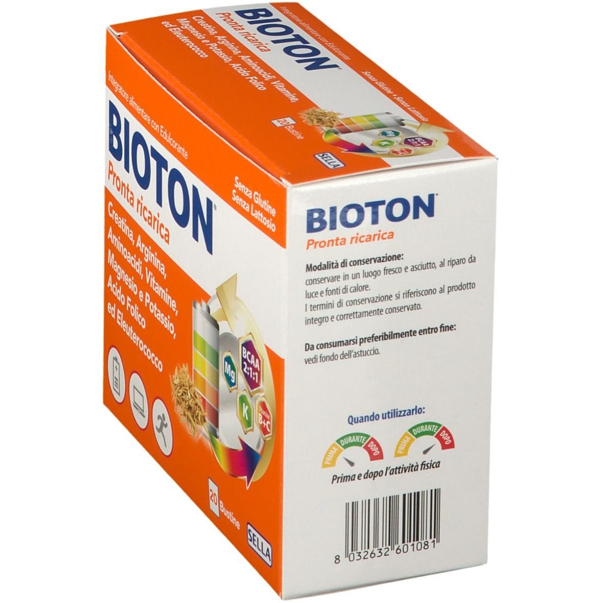 BIOTON PRONTA RICARICA 20 BUSTINE