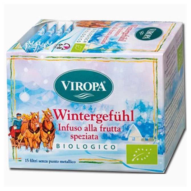 Viropa Wintergefuhl Infuso Frutta Speziata Bio 15 Bustine 2,5 G