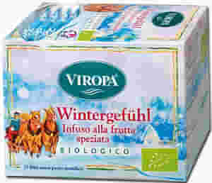VIROPA WINTERGEFUHL INFUSO FRUTTA SPEZIATA BIO 15 BUSTINE 2,5 G