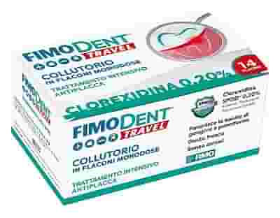 FIMODENT TRAVEL COLLUTORIO CLOREXIDINA SPDD 0,20% 14 FLACONCINI MONODOSE 10 ML