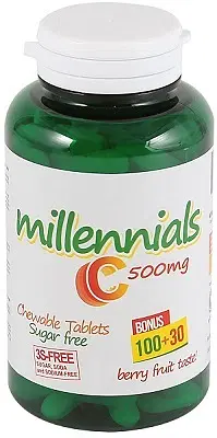 MILLENNIALS VITAMINA C 500 MG MILLENNIALS VITAMINA C 500 MG