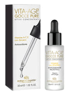 SIERO PER IL VISO VITA-AGE GOCCE PURE ATTIVI CONCENTRATI VITAMINE CON ZENZERO ANTIOSSIDANTE PROTETTIVO 30 ML BOTTEGA DI LUNGA VITA