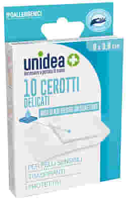 CEROTTO UNIDEA SUPER 8X3,8 CM TESSUTO NON TESSUTO 10 PEZZI