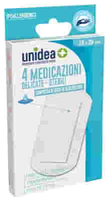 MEDICAZIONE STERILE UNIDEA TESSUTO NON TESSUTO 10X20 CM 4 PEZZI