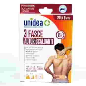 FASCIA RISCALDANTE UNIDEA 29X9 CM 3 PEZZI