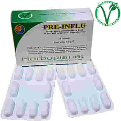 Pre Influ Integratore per il sistema immunitario 20 capsule