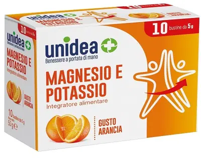 UNIDEA MAGNESIO POTASSIO 10 BUSTINE UNIDEA MAGNESIO POTASSIO 10 BUSTINE