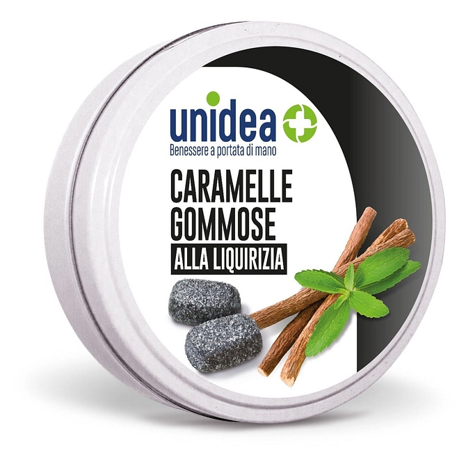 Unidea Caramelle Gommose Liquirizia 40 G