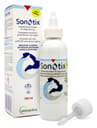 SONOTIX DETERGENTE AURICOLARE PROFONDO CANI E GATTI 120 ML + CANNULA CORTA RIGIDA + CANNULA LUNGA FLESSIBILE