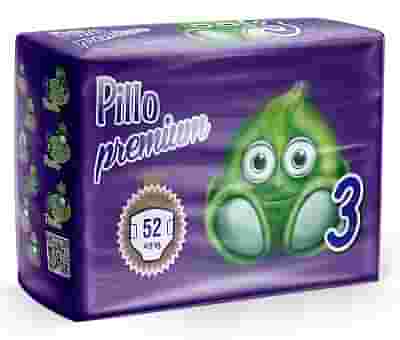 PANNOLINO PILLO PREMIUM DRYWAY MIDI 52 PEZZI