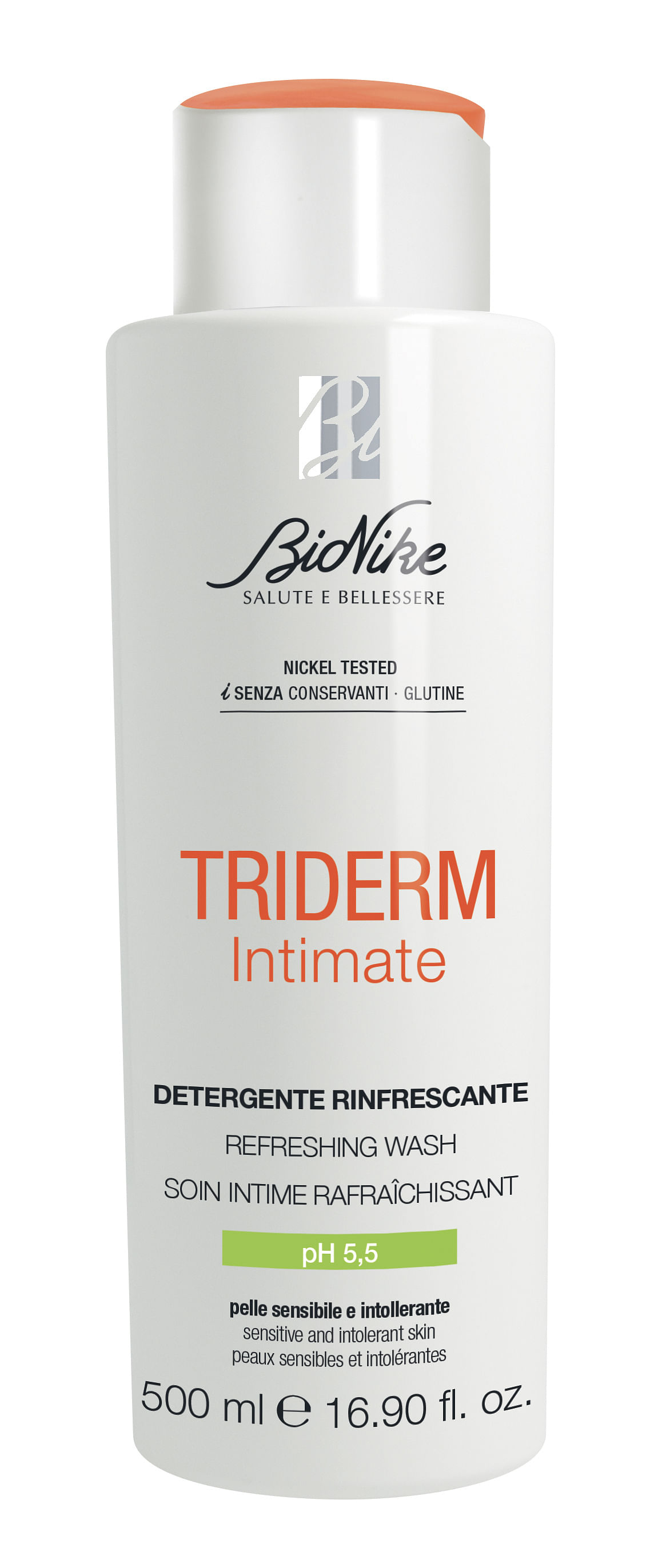 Triderm Intimate Detergente Rinfrescante Ph 5,5 500 Ml