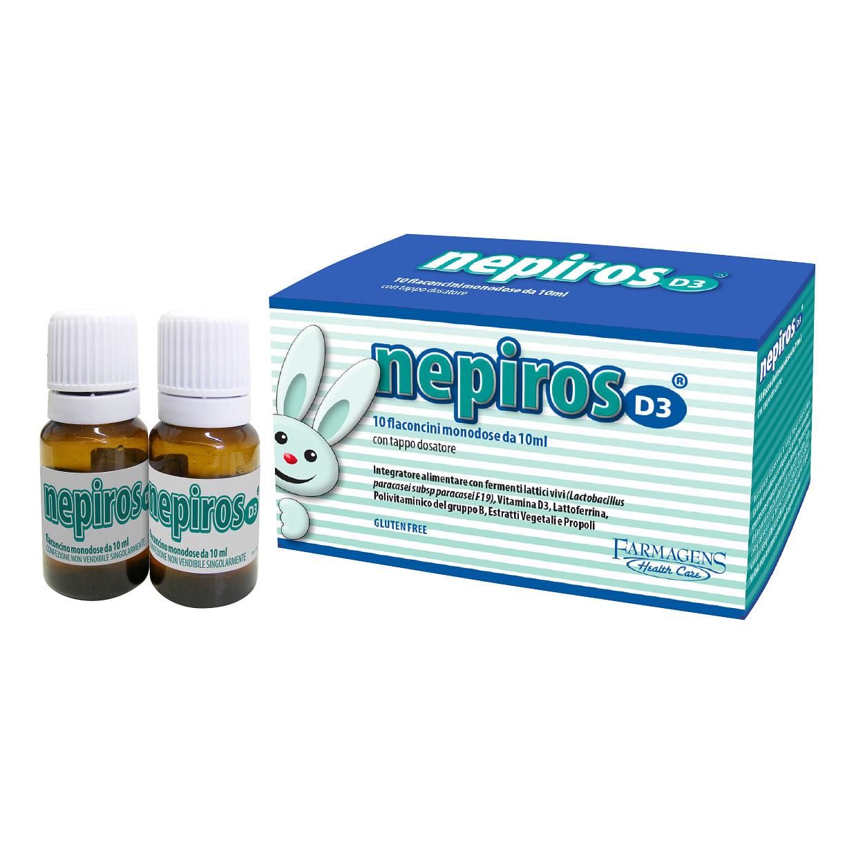 Nepiros D3 10 Flanconcini Da 10 Ml