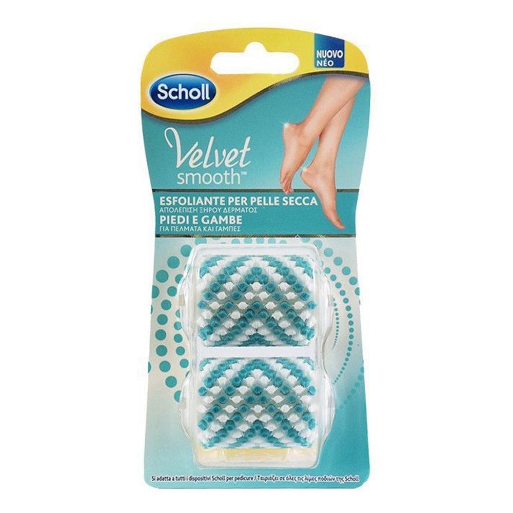 Scholl Velvet Refill Spazzola Esfoliante