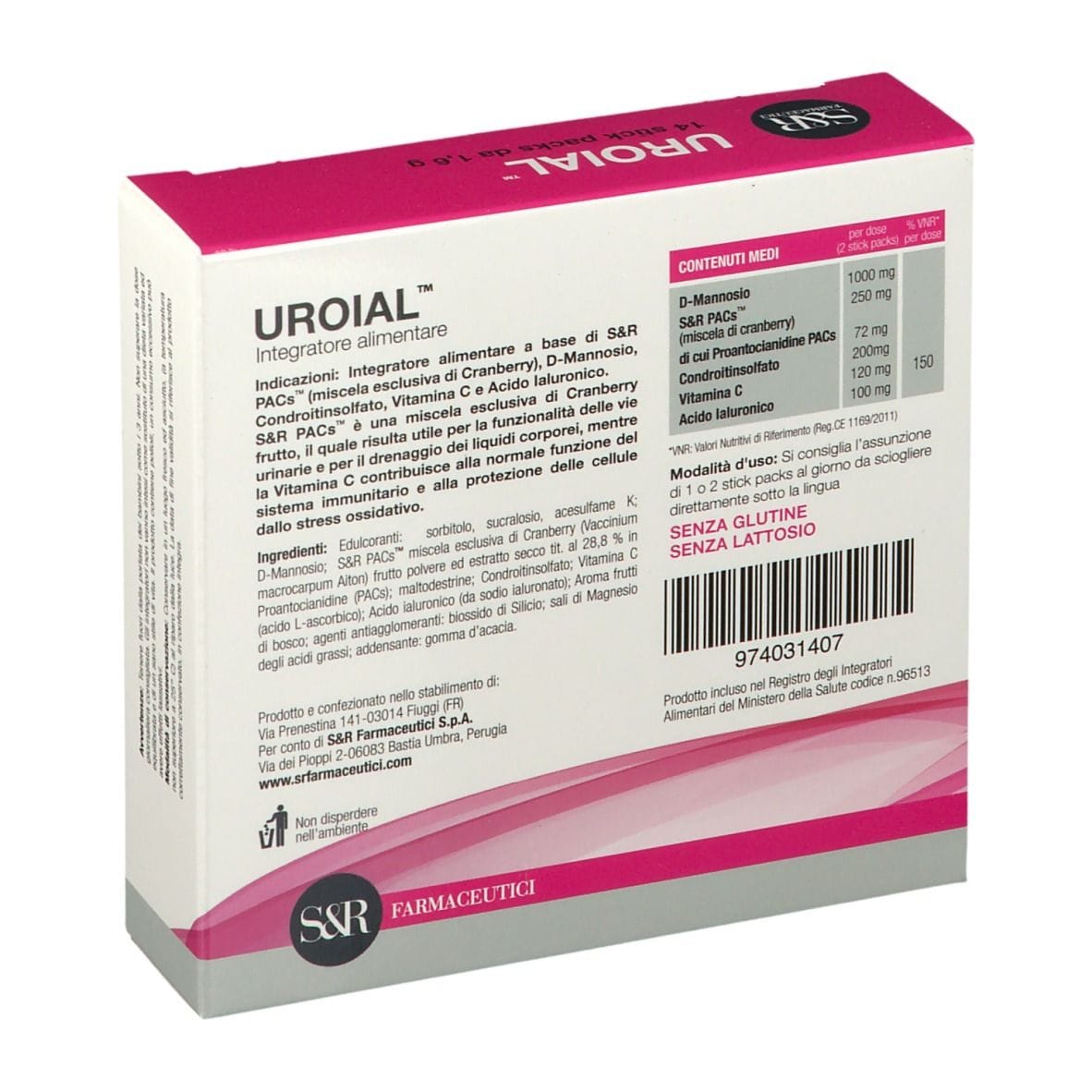 UROIAL 14 STICK PACK
