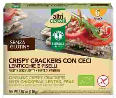 ALTRICEREALI CRISPY CRACKERS CON CECI 110 G