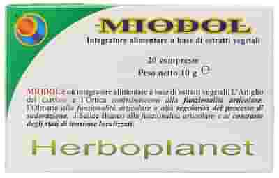 MIODOL 20 COMPRESSE BLISTER 10 G