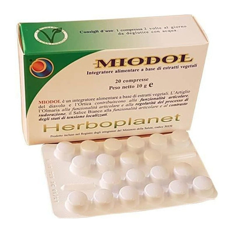 MIODOL 20 COMPRESSE BLISTER 10 G