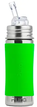 BIBERON DA 325 ML CON CANNUCCIA VERDE BIBERON DA 325 ML CON CANNUCCIA VERDE