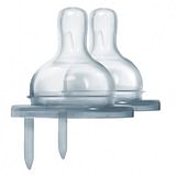 TETTARELLA SILICONE 3 GOCCE GRANDE 2 PEZZI