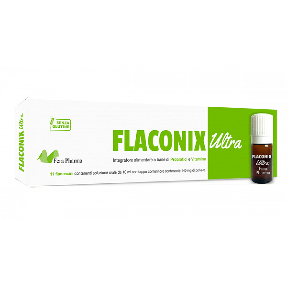 Flaconix Ultra 11 Flaconcini + 140 Mg Di Polvere