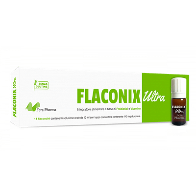 FLACONIX ULTRA 11 FLACONCINI + 140 MG DI POLVERE
